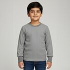 Boys' Thermal Upper, मिश्रित मध्यम ग्रे, small image number null