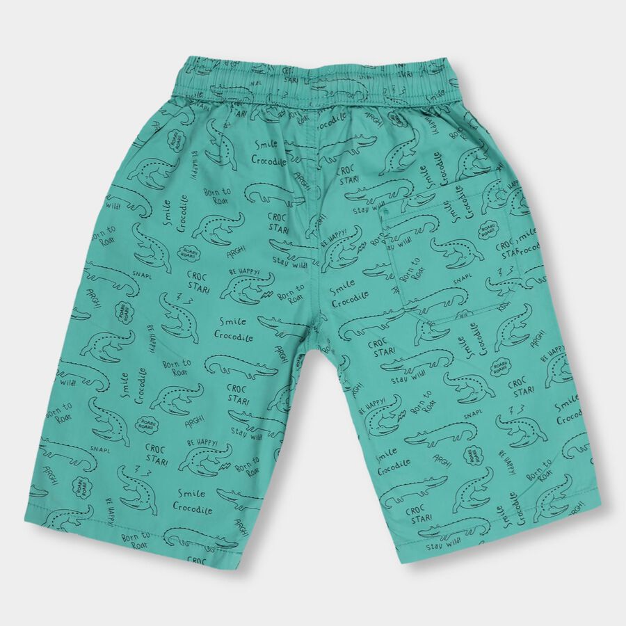 Boys' 100% Cotton Jamaicans , Dark Green, large image number null