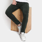 Overdyed 5 Pocket Slim Jeans, Olive, small image number null