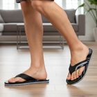 Men's Slipper, काला, small