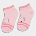Girls' Socks (Pack of 2), Pink, small image number null
