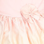 Girls All Over Print Frock, Peach, small image number null