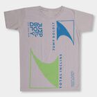 Boys' Half Sleeves T-Shirt, Light Green, small