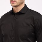 Men's Formal Shirt, काला, small image number null