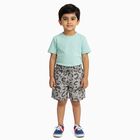 Boys' 100% Cotton Bermuda, Light Grey, small image number null