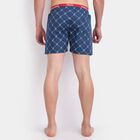Cotton Printed Boxers, Dark Blue, small image number null