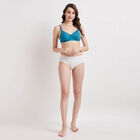 Cotton Printed Bra, टील ब्लू, small image number null
