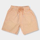 Boys' 100% Cotton Bermudas, Orange, small image number null
