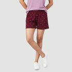 Ladies' Shorts, Wine, small