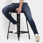 Men's Slim Fit Jeans , Dark Blue, small image number null