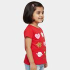 Girls' T-Shirt, रानी (फ्यूशिया), small