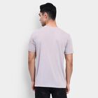 Men's Round Neck Half Sleeves T-Shirt, Light Grey, small image number null