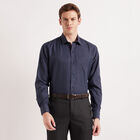 Solid Formal Shirt, Navy Blue, small image number null