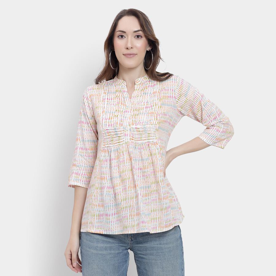 Ladies' Kurta , Orange, large image number null