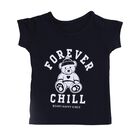 Girls' T-Shirt, नेवी ब्लू, small image number null
