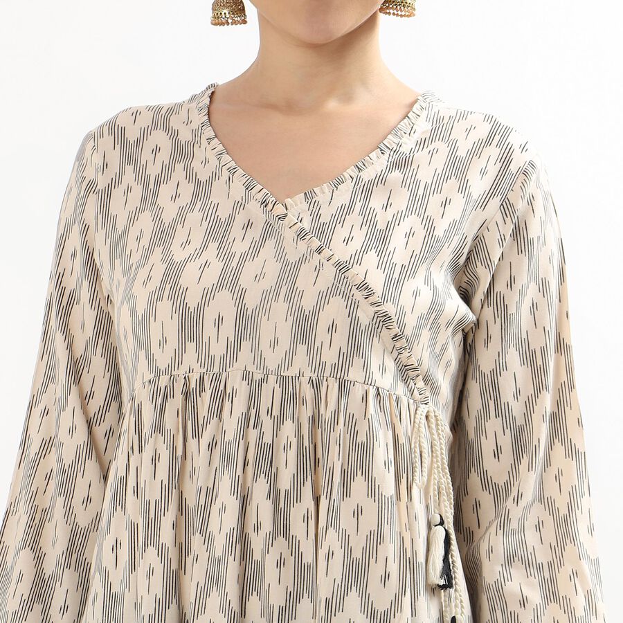 Ladies' Kurta, Off White, large image number null