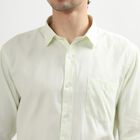 Men's Formal Shirt, Light Green, small image number null
