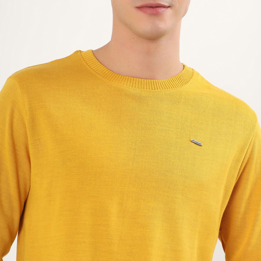 Men's Pullover, मस्टर्ड, large image number null