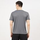 Men's Drifit T-Shirt, गहरा ग्रे, small