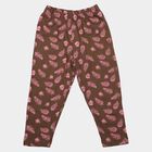 Girls' Pyjama, Brown, small