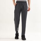 Men's Charcoal Grey Regular Fit Sporty Track Pants, गहरा ग्रे, small image number null