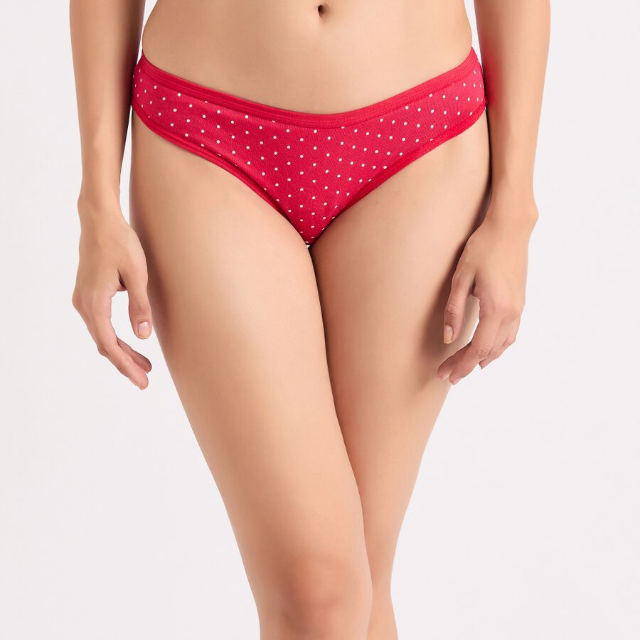 Ladies' Cotton Panty, लाल, large image number null