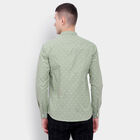 Printed Casual Shirt, Light Green, small image number null