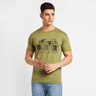 Round Neck T- Shirt, Olive, small image number null