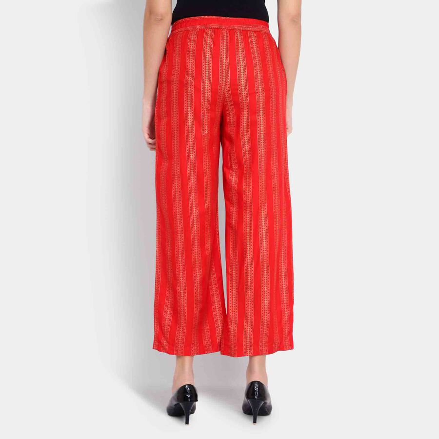 Printed Palazzo, Red, large image number null