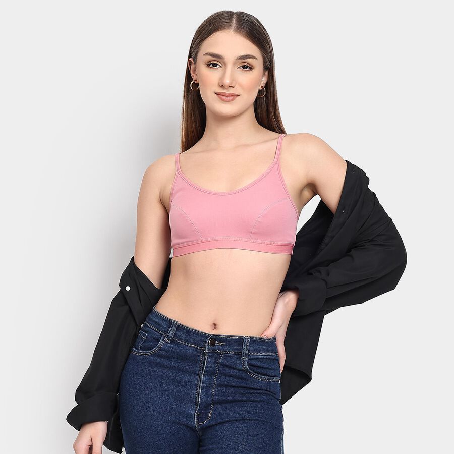 Ladies' Bra , हल्का गुलाबी, large image number null