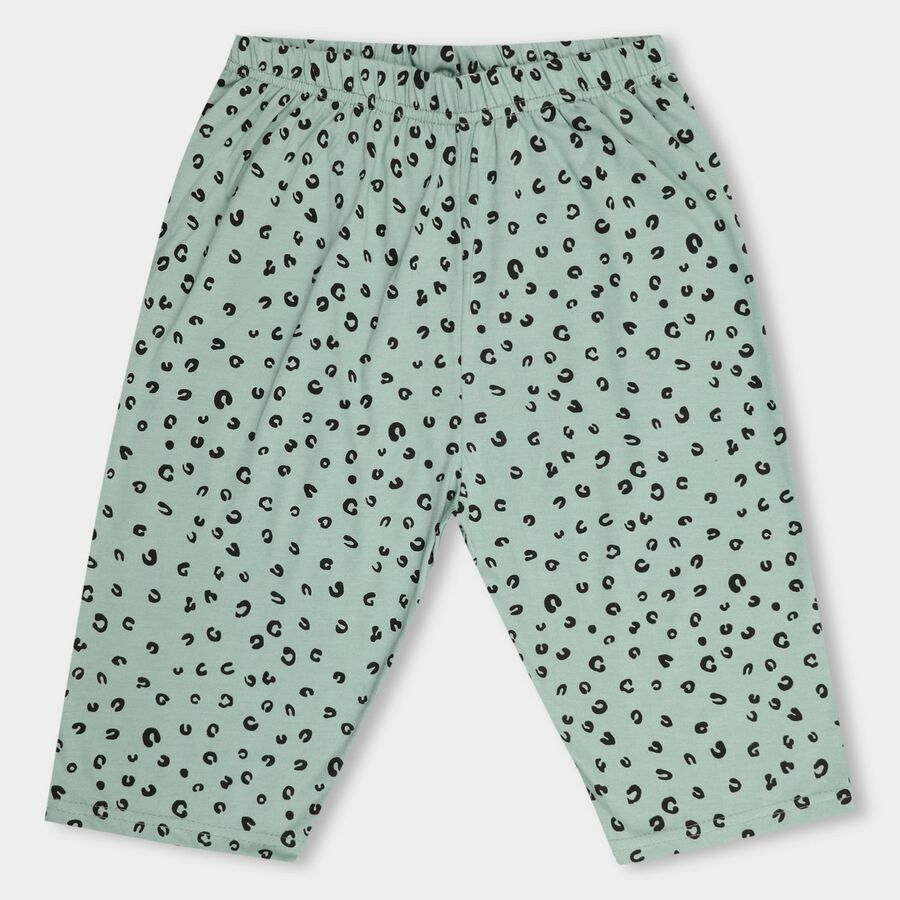 Girls' Capris , Light Green, large image number null
