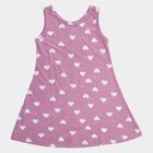 Girls' Frock, Pink, small