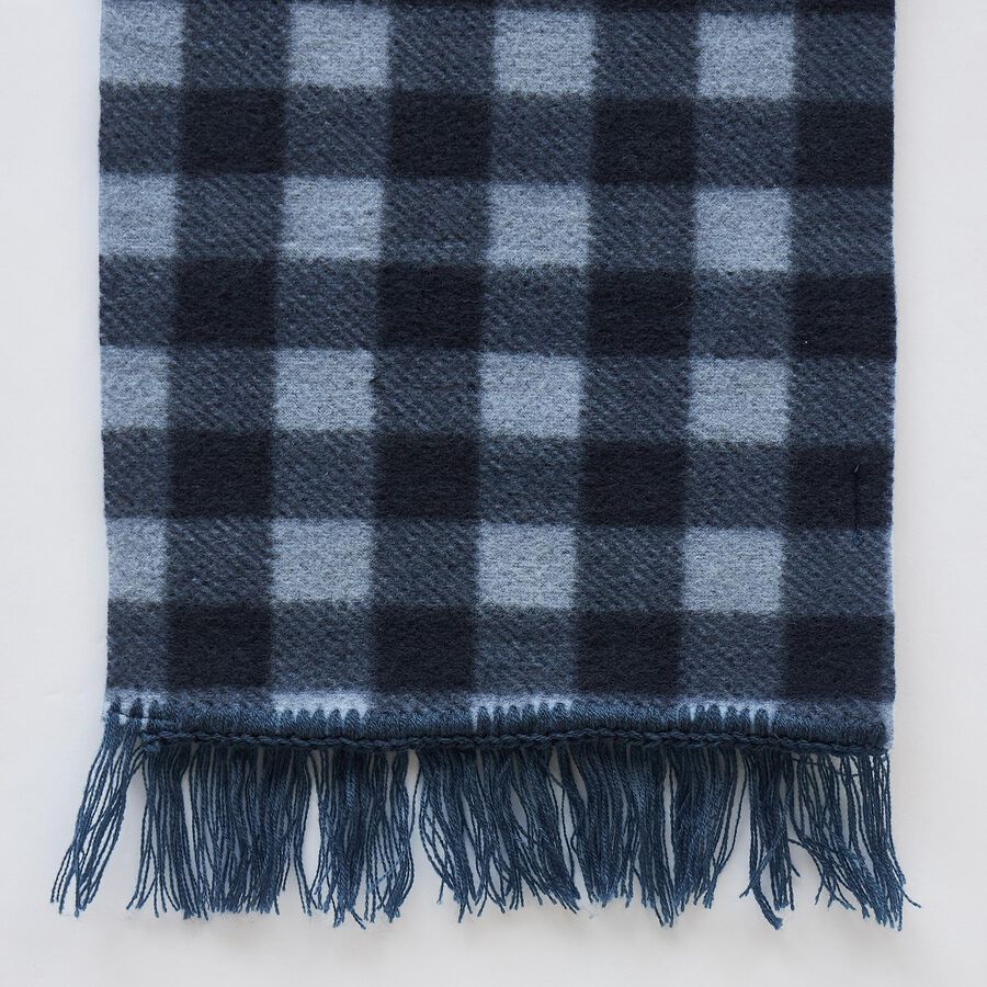 Men's Muffler, Dark Blue, large image number null