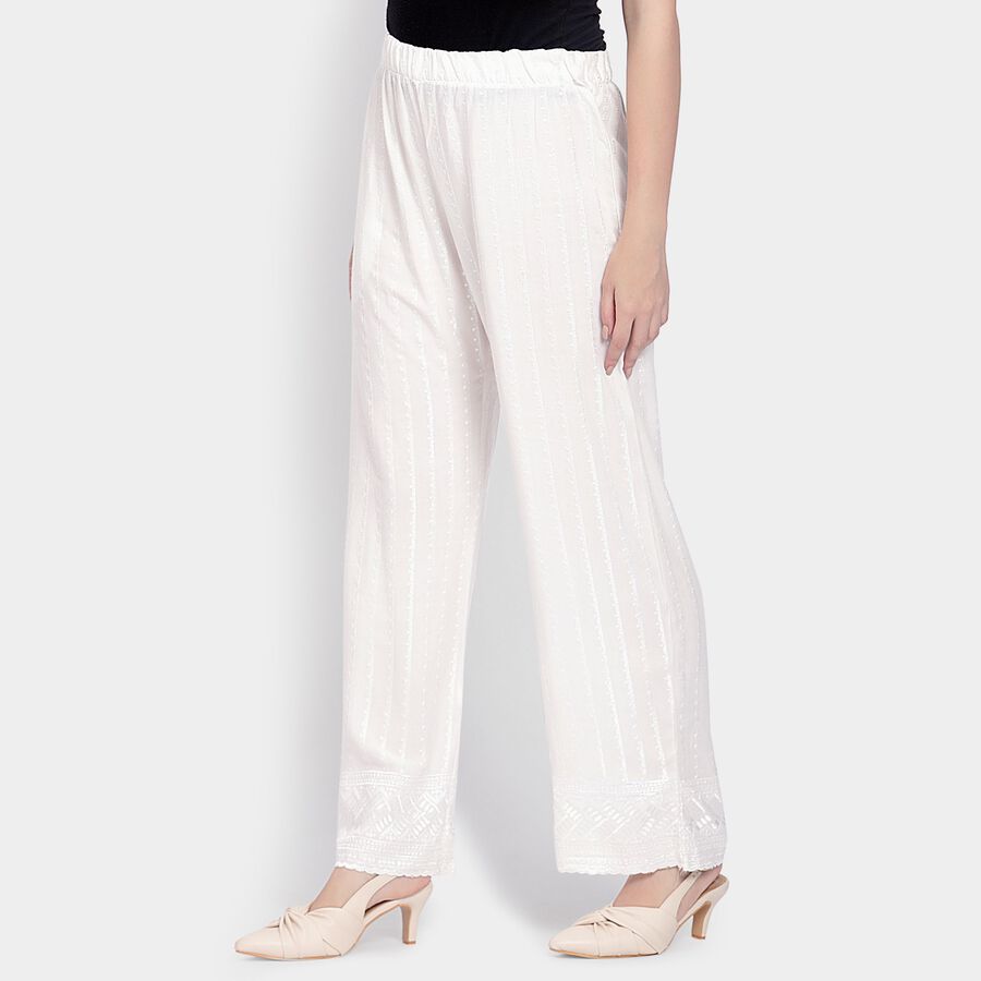 Ladies' Palazzos , Off White, large image number null