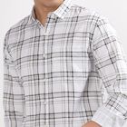 Men's Casual Shirt, White, small image number null
