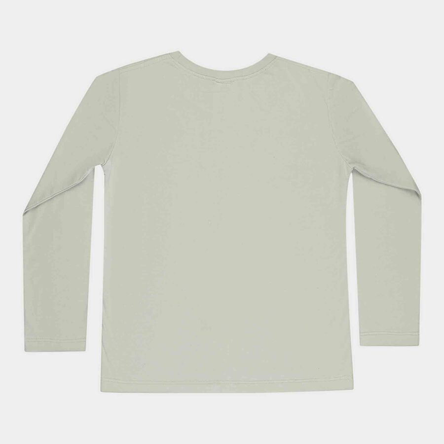Girls Solid Top, Olive, large image number null