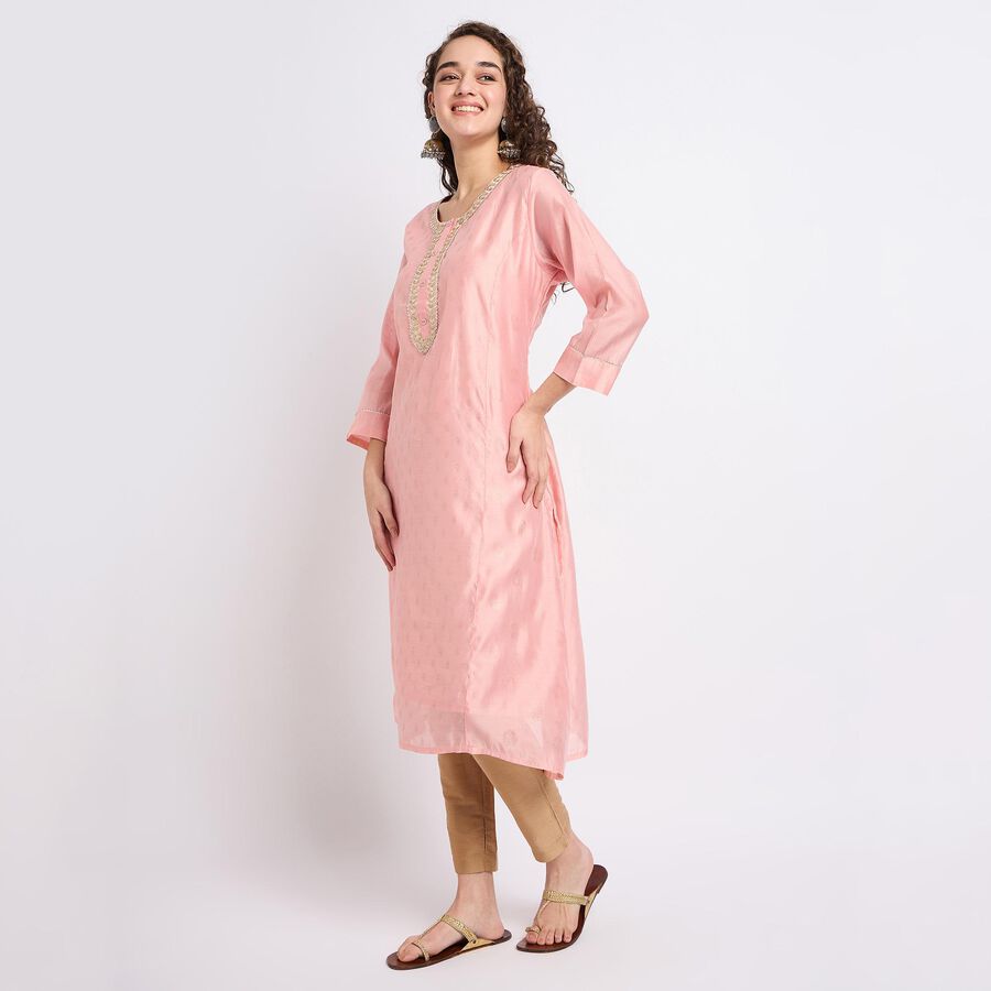 Ladies' Kurta, पीच, large image number null