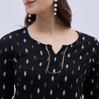 Ladies' Kurti, Black, small image number null