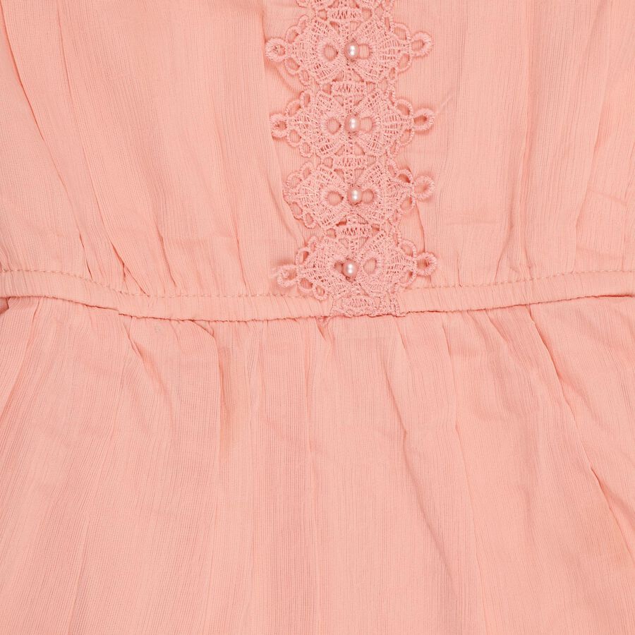 Girls' T-Shirt, Coral, large image number null