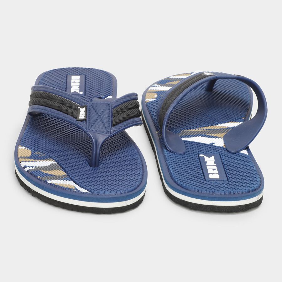 Men's Slipper, Blue, large image number null