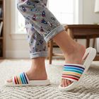 Boys' Slipper, White, small