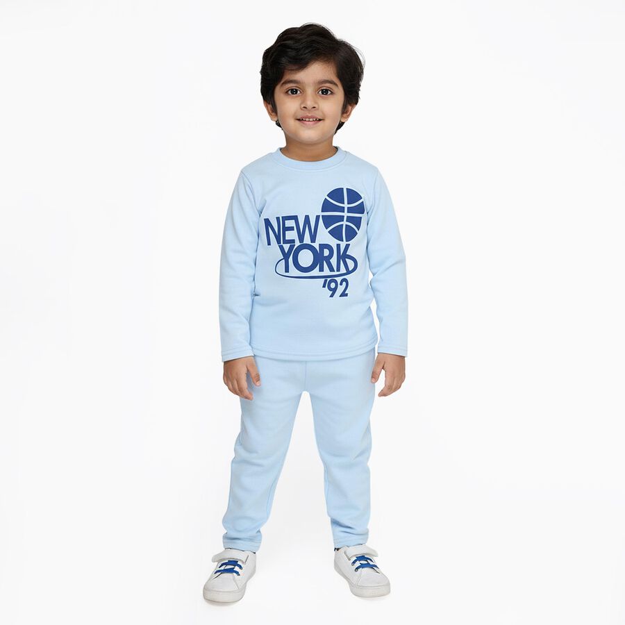 Boys' Baba Suit, Light Blue, large image number null