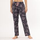 Women's All Over Printed Full Length Pyjama, Navy Blue, small image number null