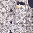 Boys Kurta Pyjama, Navy Blue, small image number null