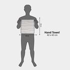 Men's Grey Checked Pack of 3 Handkerchief, गहरा ग्रे, small