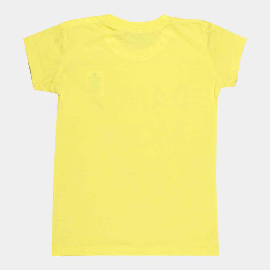 Girls T-Shirt, Yellow, large image number null