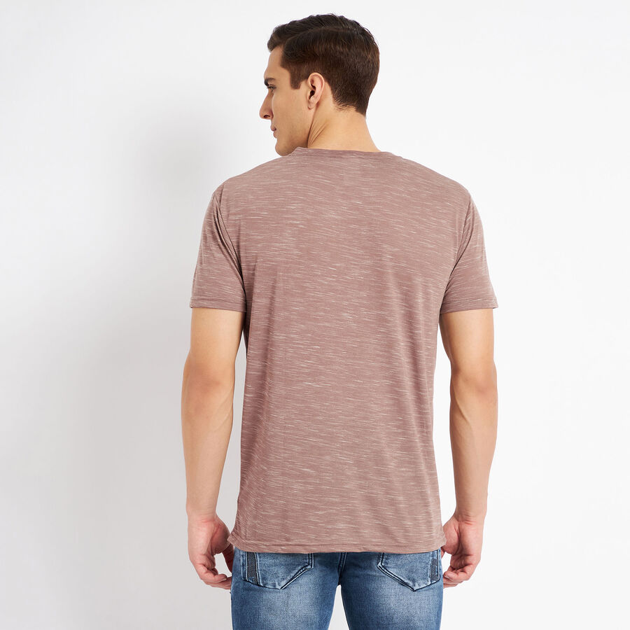 सॉलिड हेनले टी-शर्ट, चारकोल, large image number null
