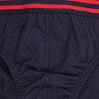 Boy's Cotton Briefs, Navy Blue, small image number null
