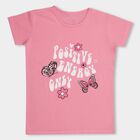 Girls' T-Shirt , Pink, small