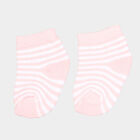 Infants Cotton Stripes Socks, White, small image number null